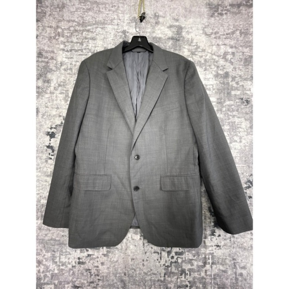 Bonobos Slim Fit Blazer Men's 42R Grey Wool Blend Suit‎ Jacket Modern Business